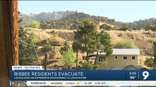 Bisbee residents discuss familiarity, frustration with wildfires threatening their homes