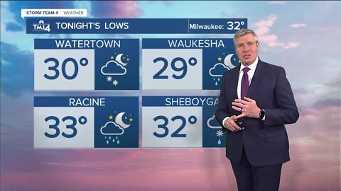 SE Wisconsin Weather: Snow showers move out tonight, wind picks up