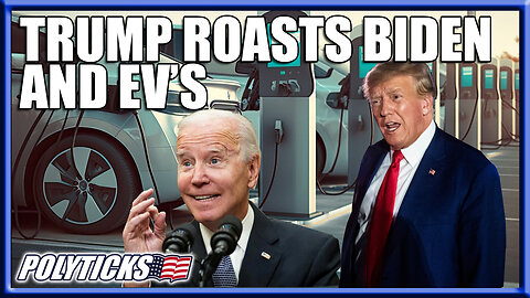 Trump Roasts EV's and Joe Biden in New Hampshire