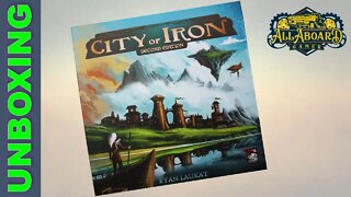 City of Iron Kickstarter Second Edition (Red Raven Games) Unboxing!