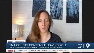 Pima County Constable quits over evictions, ethical concerns