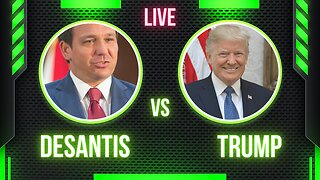 DeSantis desperate; Trump dominating