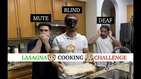 ORIGINAL BLIND, DEAF, & MUTE COOKING CHALLENGE!!