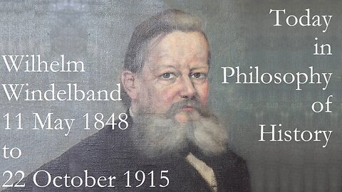 Wilhelm Windelband and the Place of History among the Sciences