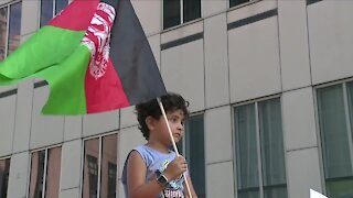 Cleveland residents hold rally supporting Afghan community