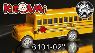 "6401-02" School Bus in Yellow- Model by KIDAMI