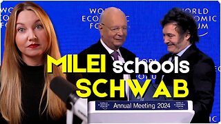 MILEI Re-Educates the World Economic Forum at Davos: Reaction Video