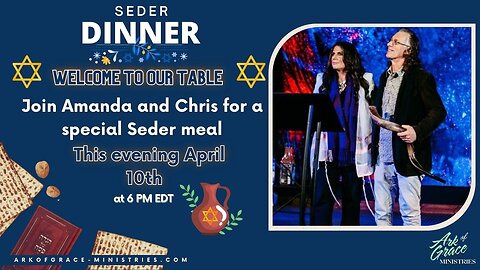Amanda Talks Live: Celebrating Passover: A Seat at our Special Seder Meal
