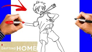 Como Desenhar Mutsumi Tamura de Drifting Home - ( Parte 1 de 6)