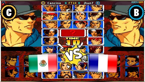 The King of Fighters '99 (Cancino Vs. jhun7) [Mexico Vs. France]