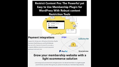 Restrict Content Pro Plugin Review: A Powerful and Easy-to-Use Membership Extension for WordPress