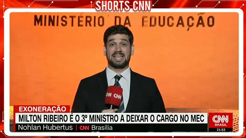Milton Ribeiro é o terceiro ministro a deixar o cargo no Ministério da Educação | @SHORTS CNN