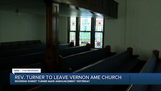 Rev. Turner to leave Vernon AME Church
