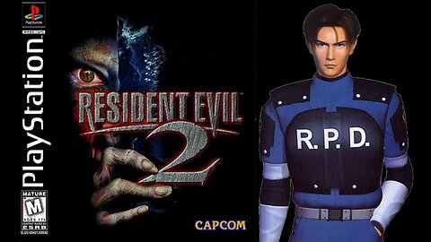 Scaring away the giant crocodile Resident Evil 2 PS1