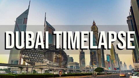 Dubai Timelapse - Jumeirah Lake Towers till Jumeirah Road