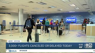 Airport nightmare lingers for holiday travelers