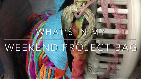 What Yarn Projects I Am Working On This Weekend