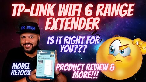 TP LINK WIFI 6 RANGE EXTENDER (MODEL RE700X) PRODUCT REVIEW & MORE!!! IS IT RIGHT FOR YOU???