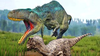 UM ACROCANTOSSAURO ME PERSEGUIU, VIDA DE UTAHRAPTOR - THE ISLE