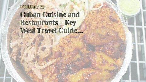 Cuban Cuisine and Restaurants - Key West Travel Guide Things To Know Before You Buy