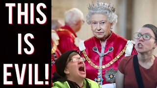 W0KE lunatics ATTACK Queen Elizabeth hours after her death! Far leftists are sick!