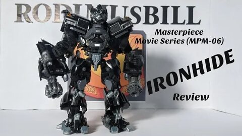 Transformers IRONHIDE Masterpiece Movie Series (MPM-06) Figure Review