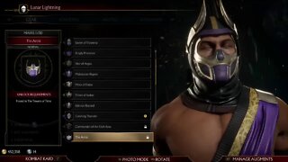 Behold the reign of Rain pt 1 Mortal Kombat 11