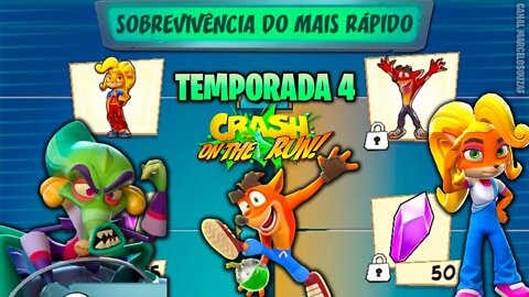 Passe da Temporada 4 do Crash On The Run