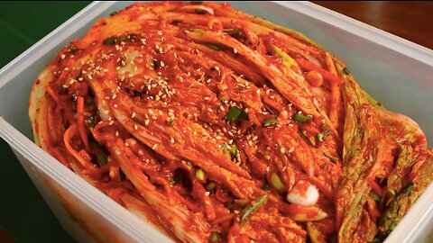 Traditional kimchi recipe (Tongbaechu-kimchi: 통배추김치)