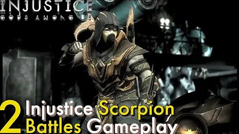 Injustice Scorpion Battles Gameplay