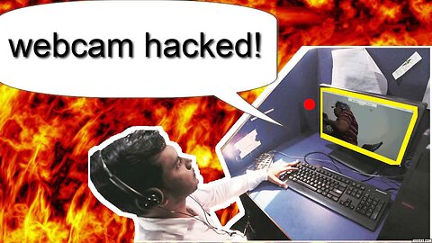 I HACKED A Scammer and turn on his Webcam!