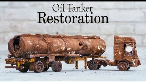 Restoration destroyed oil tanker