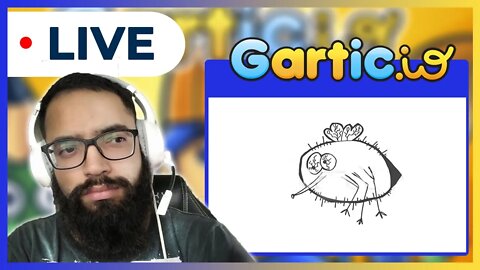 LIVE JOGANDO GARTIC COM OS INCRITOS - ME AJUDEM! #stumbleguys #livestream