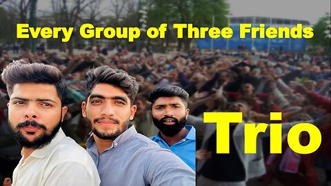 Every group of three friends || Freinds Funny moment || 3 idiots