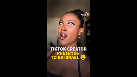 TIKTOK CREATOR PRETENDS TO BE ISRAEL 😂