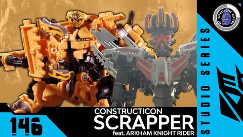 Transformers: Studio Series SCRAPPER [Voyager, 2020] feat. ARKHAM KNIGHT RIDER | Kit Reviews #146