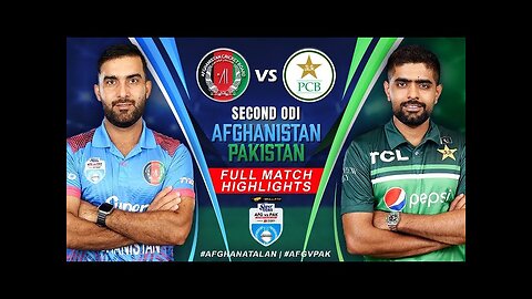 Afghanistan vs Pakistan Cricket Full Match Highlights (2nd ODI) | Super Cola Cup | ACB