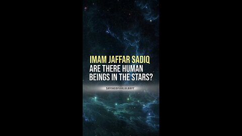 Imam Jaffer Sadiq a.s. reply to Jabir about the Stars?