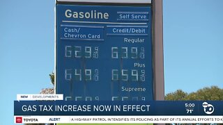 Gas tax increases in California amid record prices