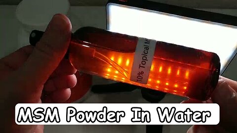 Does MSM Powder Really Fully Dissolve In Water? (Here The Hard Cold Truth)
