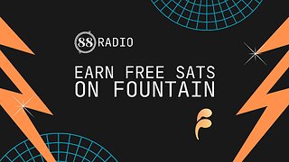 Earn free SATS! How to use the Fountain app