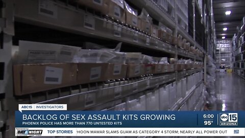 Phoenix PD sex assault backlog balloons to more than 750 untested kits