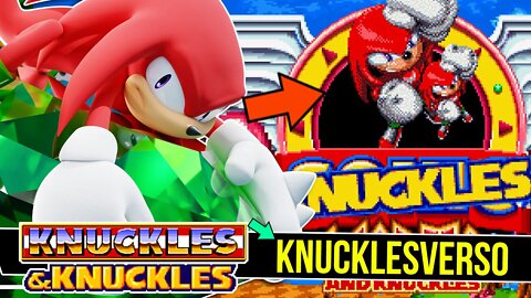 Knuckles entrou no Soniverso - Knucklesverso #shorts