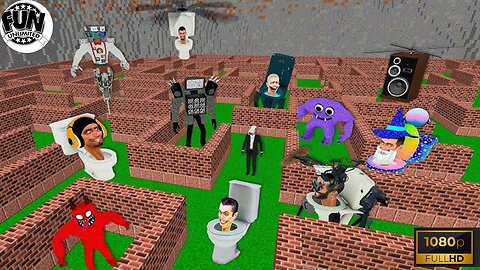 minecraft - monster school - all G-man toilet