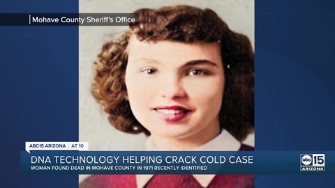 DNA technology helps Mohave County identify woman in 1971 murder