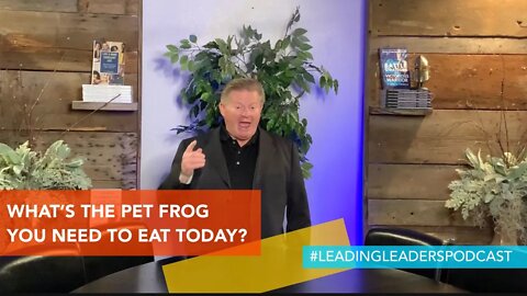 What’s the PET FROG you need to eat today? by J Loren Norris
