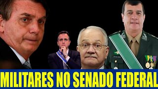 AGORA! BOLSONARO SE PRONUCIA - GENERAL PAULO SÉRGIO NO SENADO FEDERAL - TSE NÃO COMPARECEU