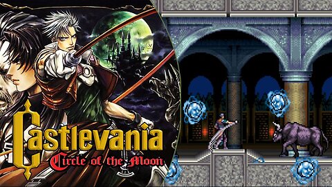 Castlevania: Circle of the Moon Ep.[04] - Passando dificuldade para atravessar.