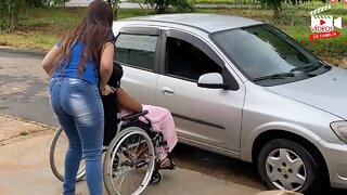 Motorista de aplicativo se nega a levar cadeirante mas não imaginava o que iria lhe acontecer.