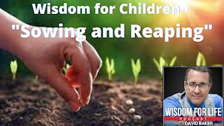 Wisdom for Children - "Sowing and Reaping"